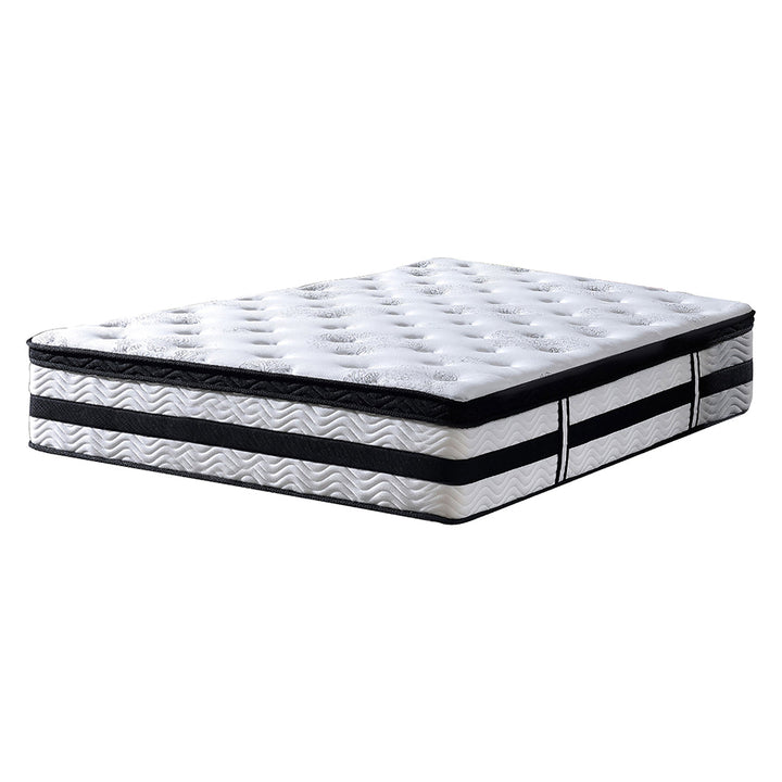 Ysla 35cm Thick Euro Top Egg Crate Foam Mattress - Queen