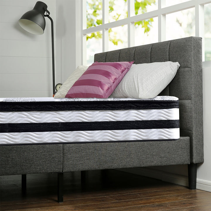 Ysla 35cm Thick Euro Top Egg Crate Foam Mattress - Single