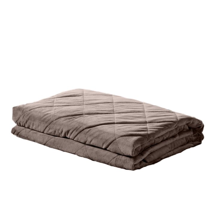 Winston Weighted Soft Blanket 9KG Anti-Anxiety Gravity - Brown