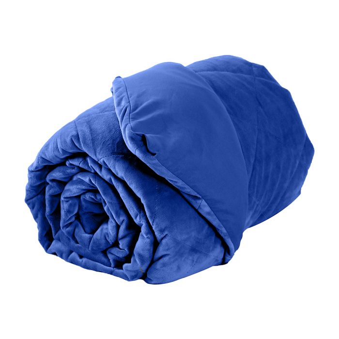 Winston Weighted Soft Blanket 9KG Anti-Anxiety Gravity - Royal Blue