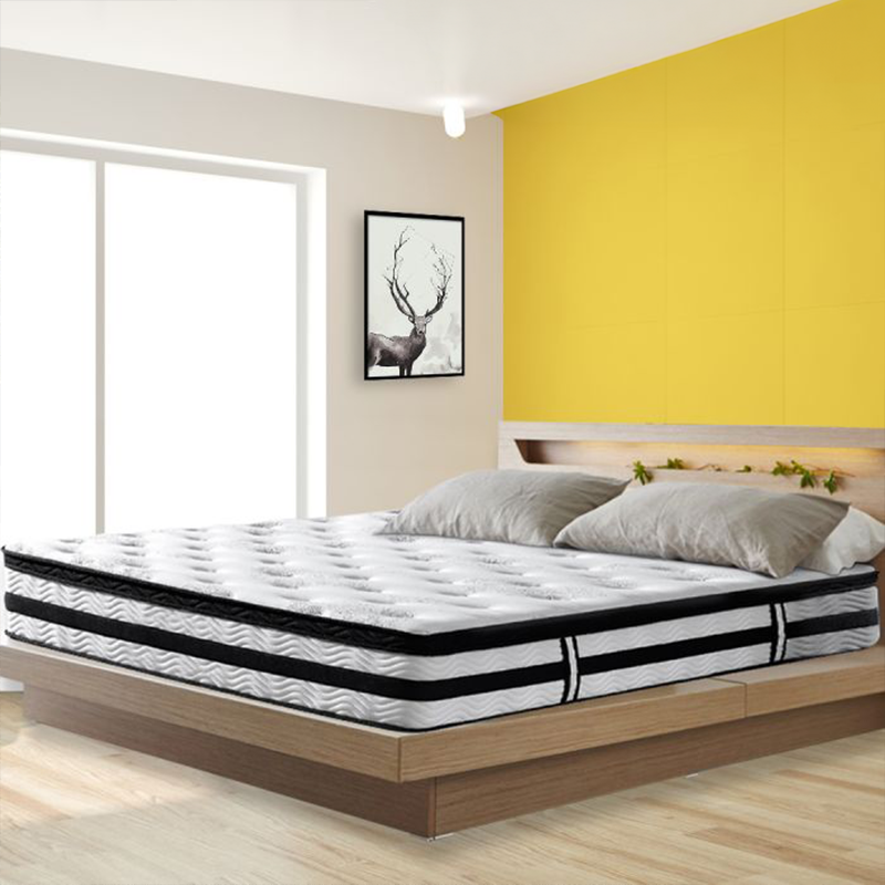 Ysla 35cm Thick Euro Top Egg Crate Foam Mattress - King