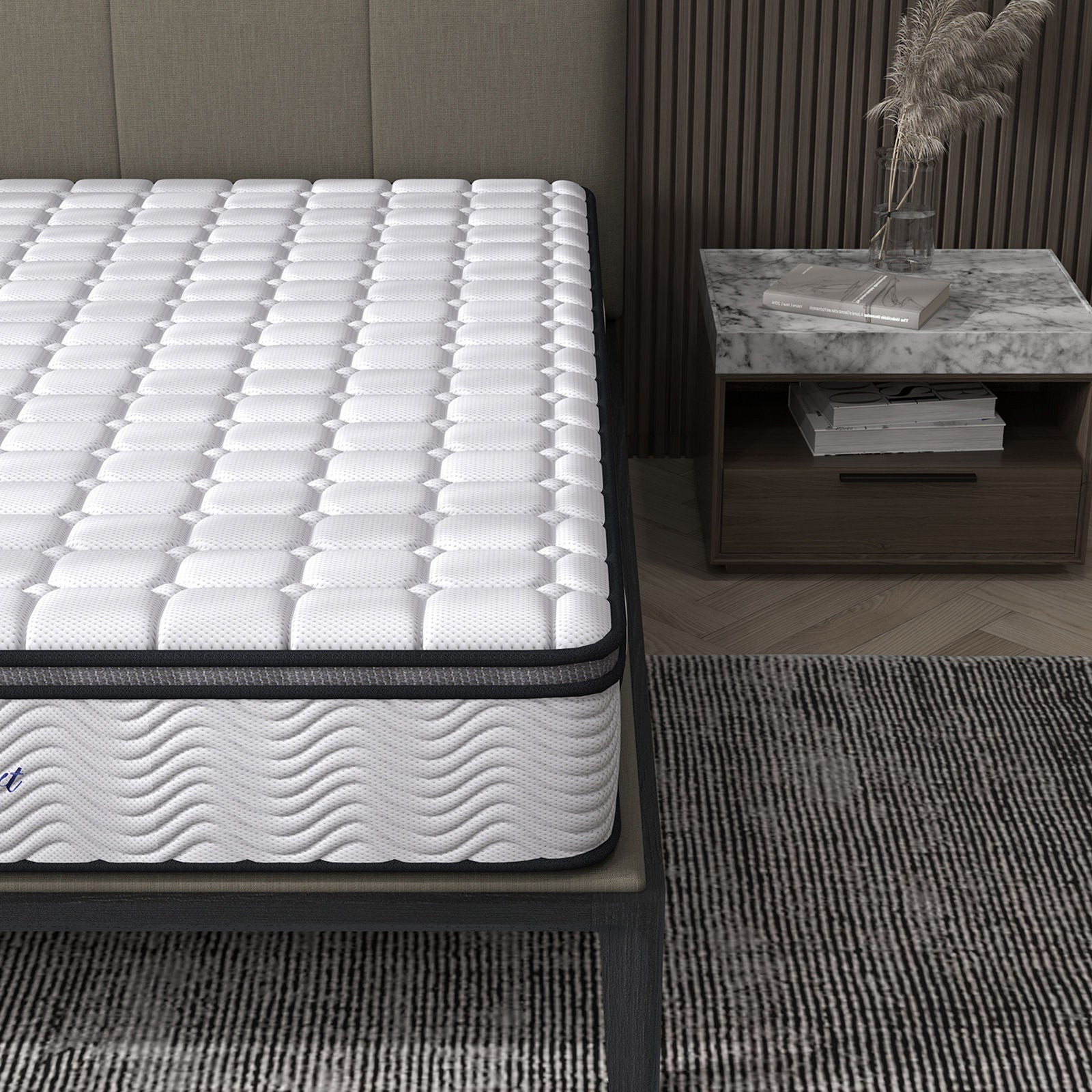 Aspen 30cm Pocket Spring Mattress - Queen