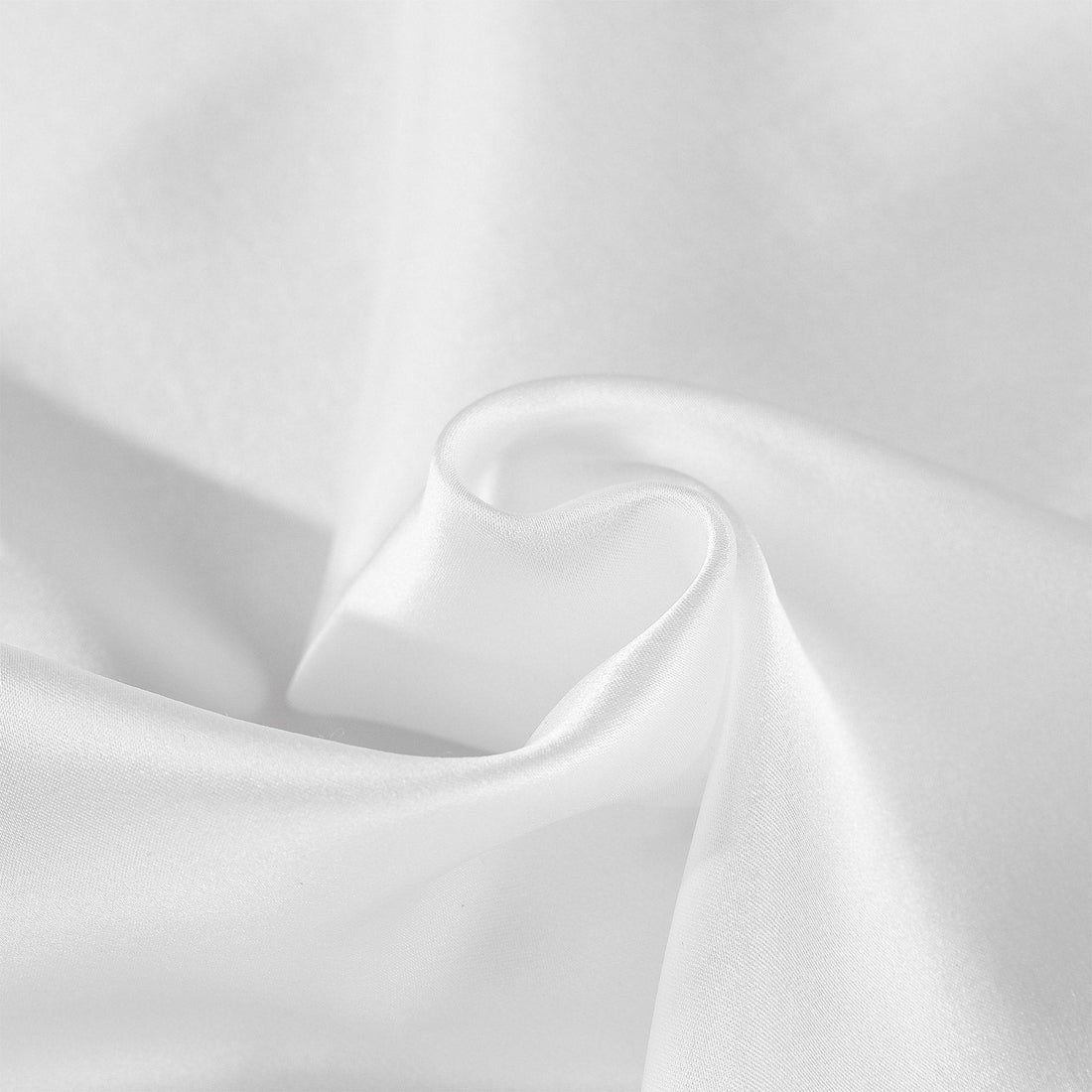 Pure Silk Pillow Case - White