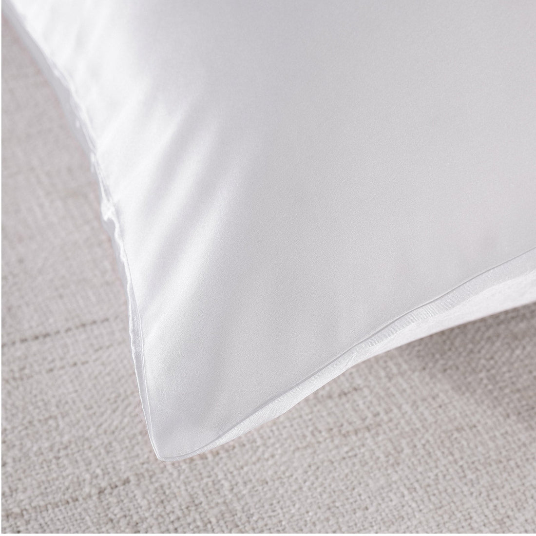 Pure Silk Pillow Case - White