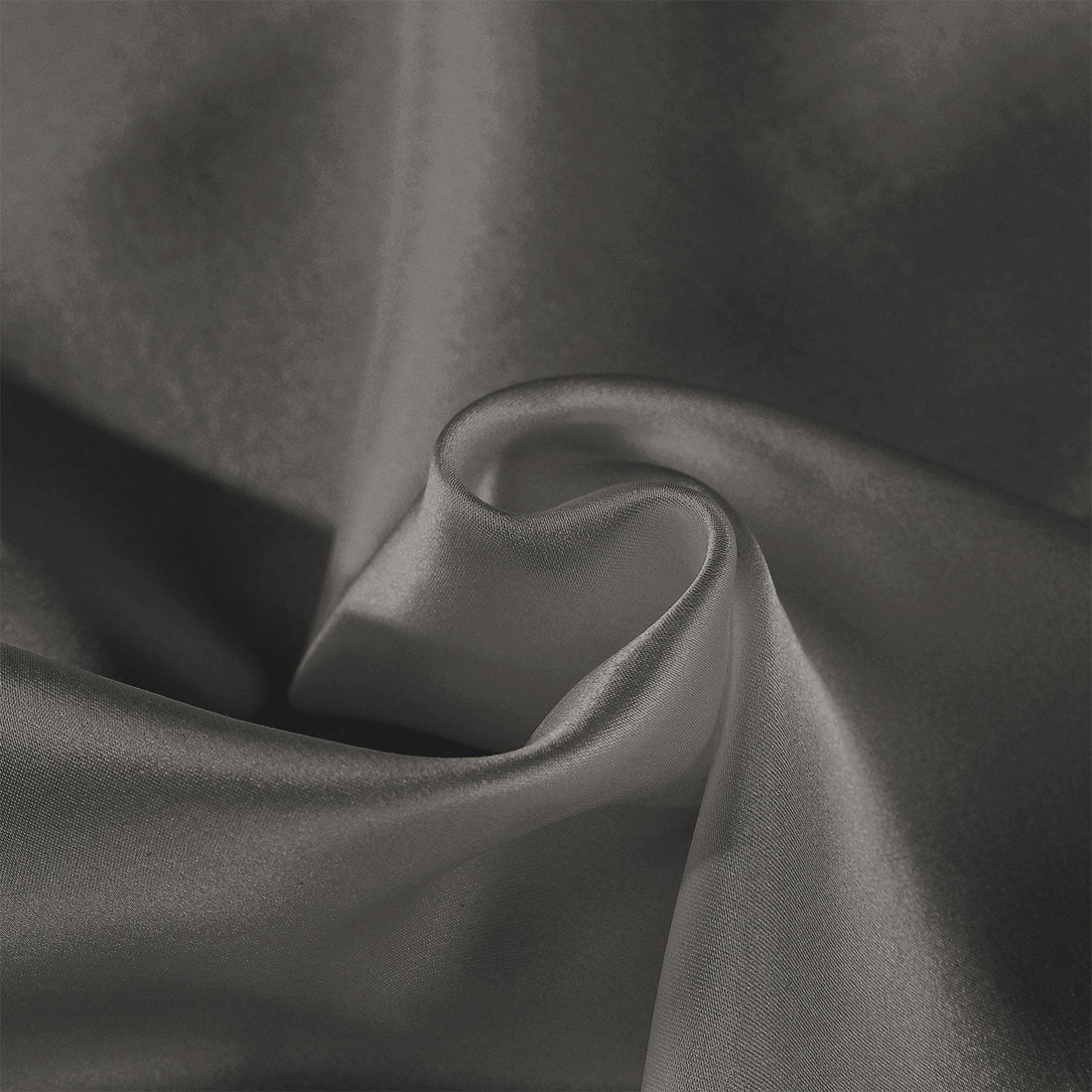 Pure Silk Pillow Case - Charcoal
