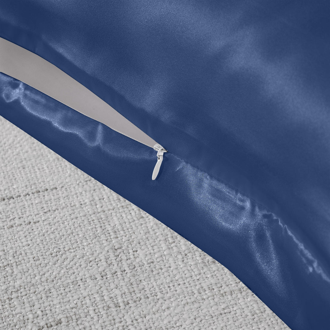 Pure Silk Pillow Case - Navy