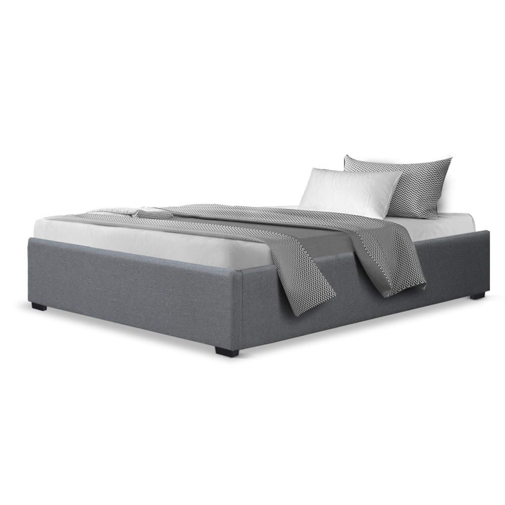 Comforstation King Single Gas Lift Bed Frame – Grey
