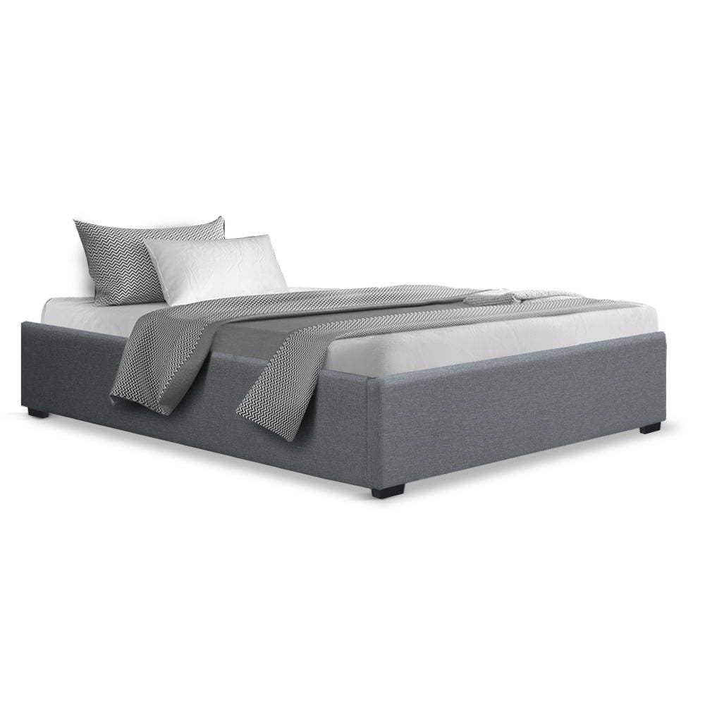 Comforstation King Single Gas Lift Bed Frame – Grey