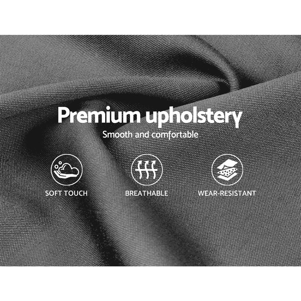 Comforstation Double Size Grey Bed Frame