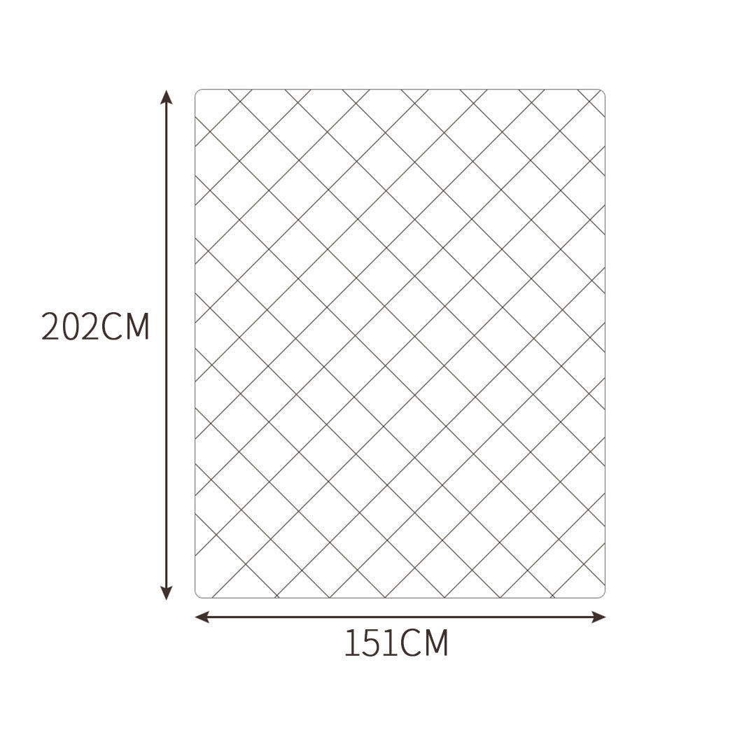 Winston Weighted Soft Blanket 11KG Adults Size Anti-Anxiety Gravity - Blue