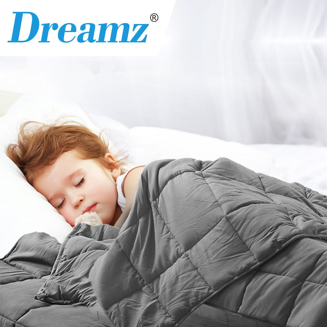 Whitman Weighted Soft Blanket Heavy Gravity Deep Relax 2.3KG Adult Kids - Grey