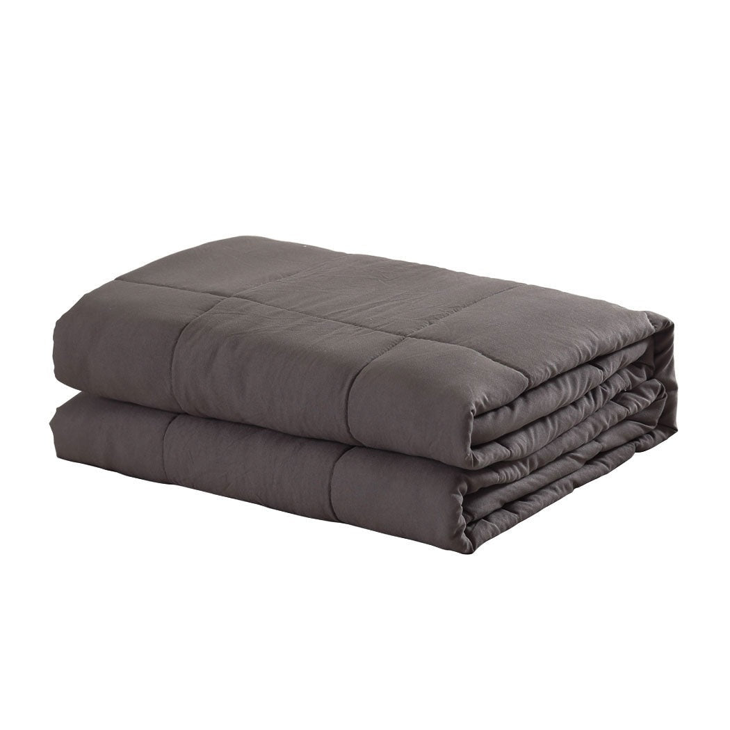 Whitman Weighted Soft Blanket Heavy Gravity Deep Relax 7KG Adult Double - Grey