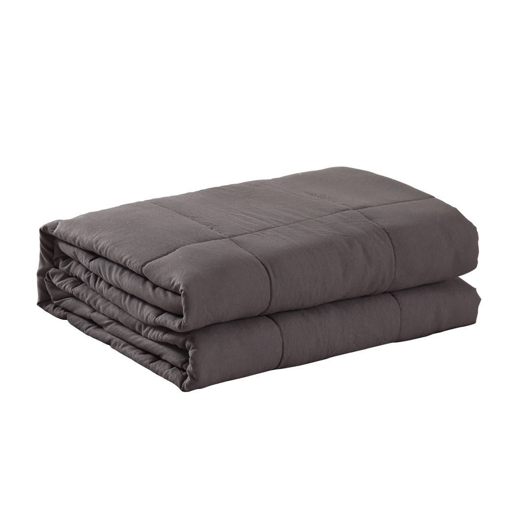 Whitman Weighted Soft Blanket Heavy Gravity Deep Relax 9KG Adult Double - Grey