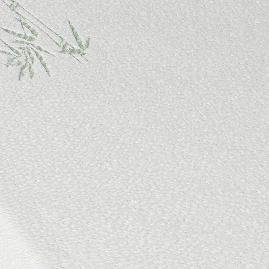 25cm Bedding Wedge Pillow Memory Foam - White