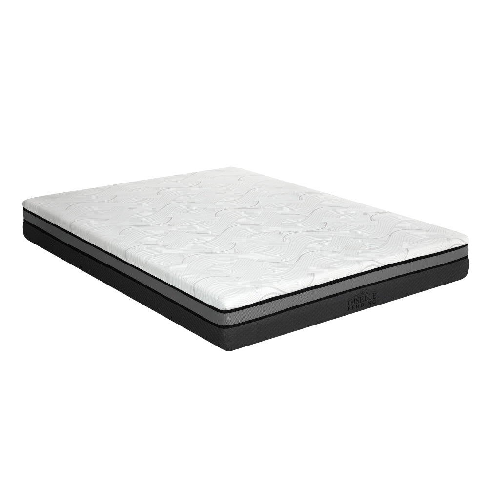 Akira 25cm Memory Foam Mattress Bed Cool Gel Non Spring Comfort - Queen