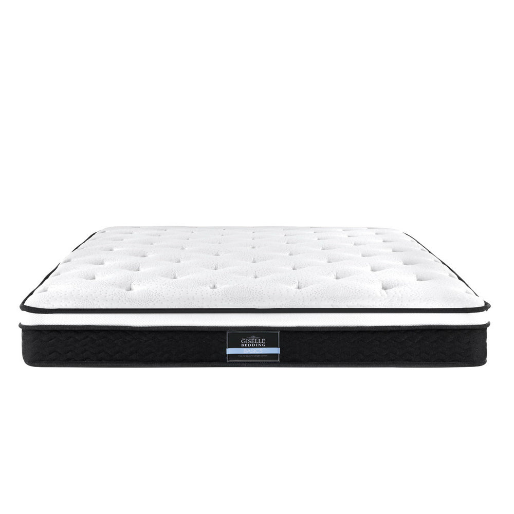 Siena 21cm Thick Euro Top Spring Mattress - Queen