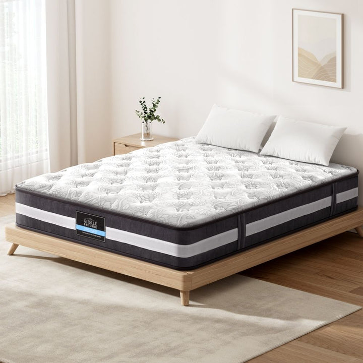 Elmira 30cm Thick Tight Top Pocket Spring Mattress - King