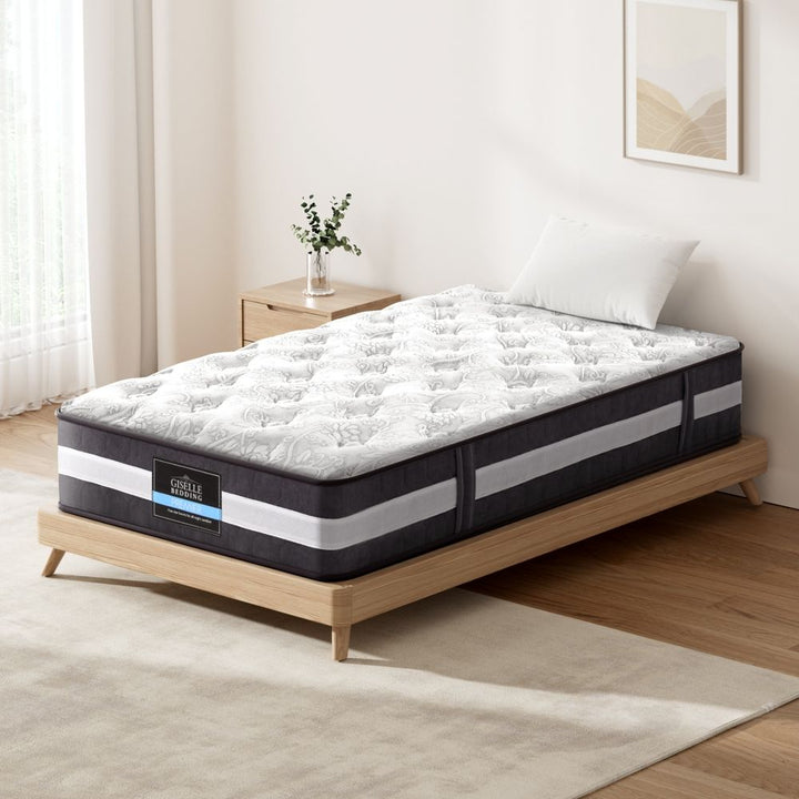 Elmira 30cm Thick Tight Top Pocket Spring Mattress - King Single