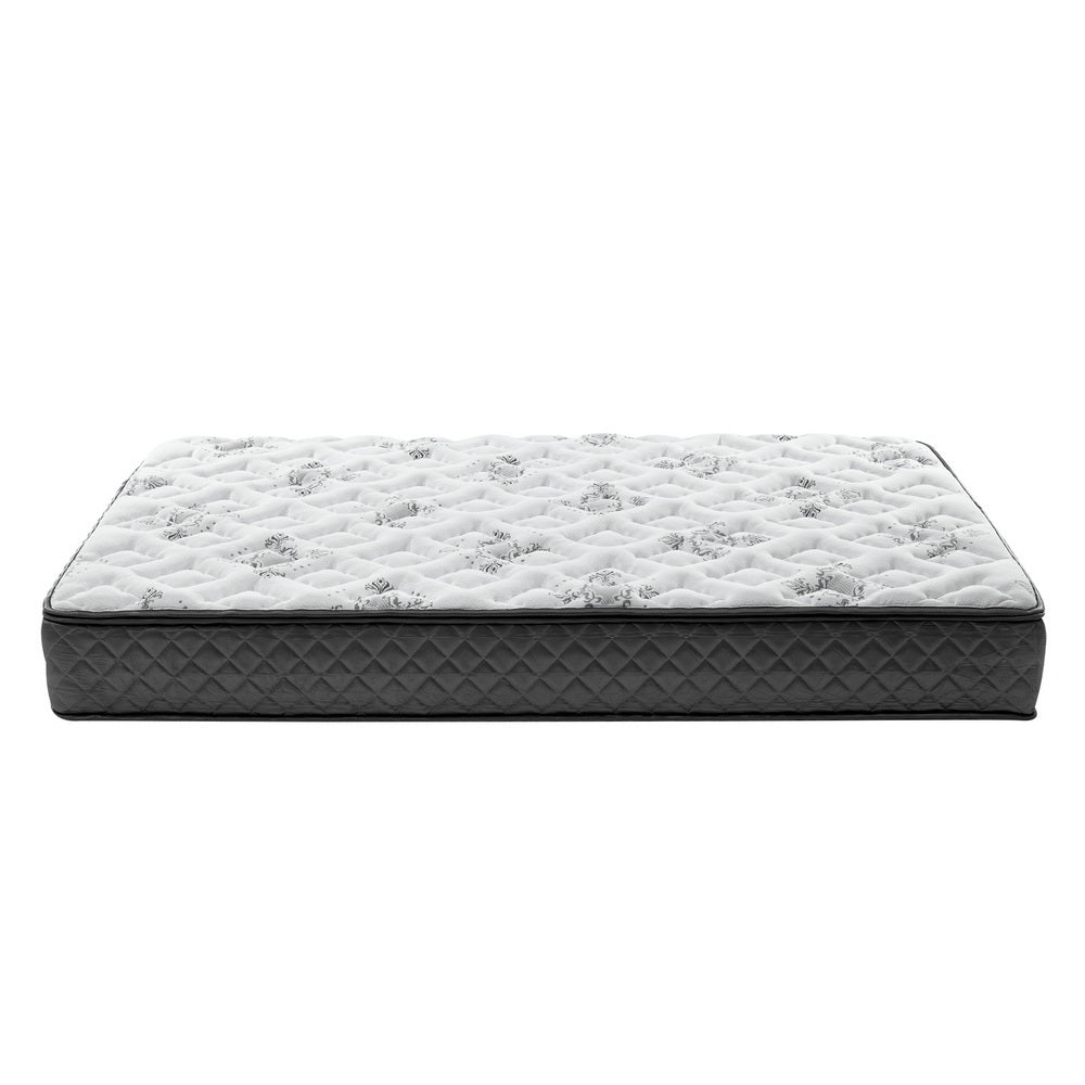 Zaire 24cm Thick Pillow Top Spring Mattress - King Single