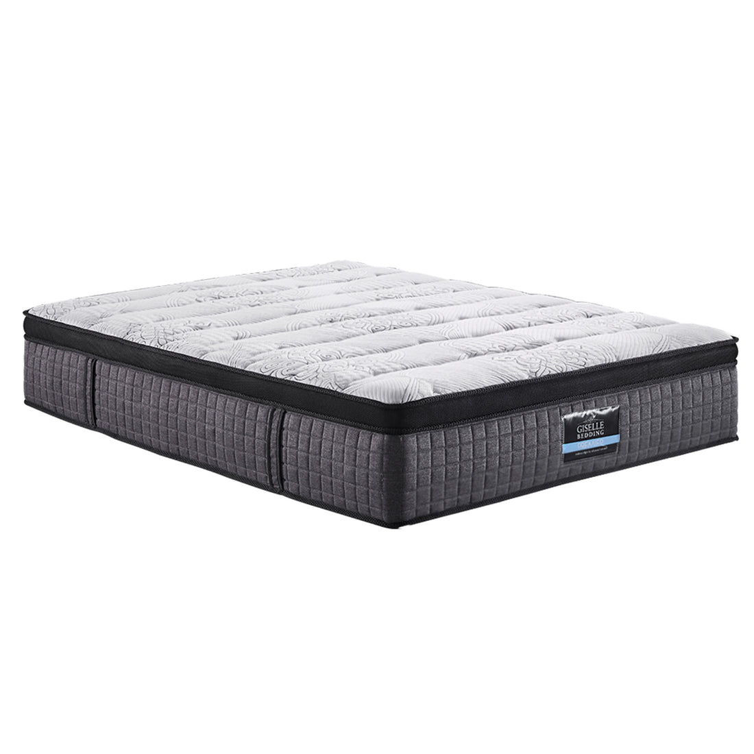 Chelsea 34cm 9-Zone Pocket Spring Latex Foam Medium Firm Euro Top Mattress - King Single