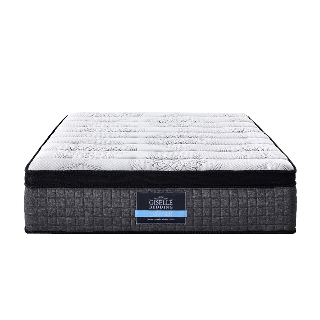 Chelsea 34cm 9-Zone Pocket Spring Latex Foam Medium Firm Euro Top Mattress - Single