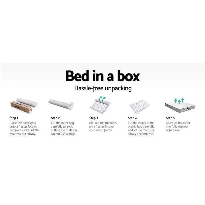 Tania 32cm Mattress Euro Top - King