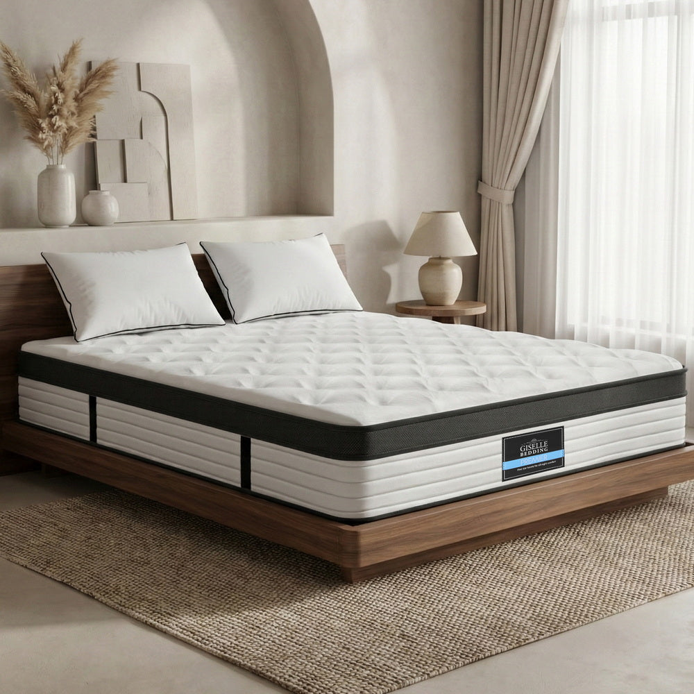 Panama 31cm Thick Euro Top Pocket Spring Mattress - Double