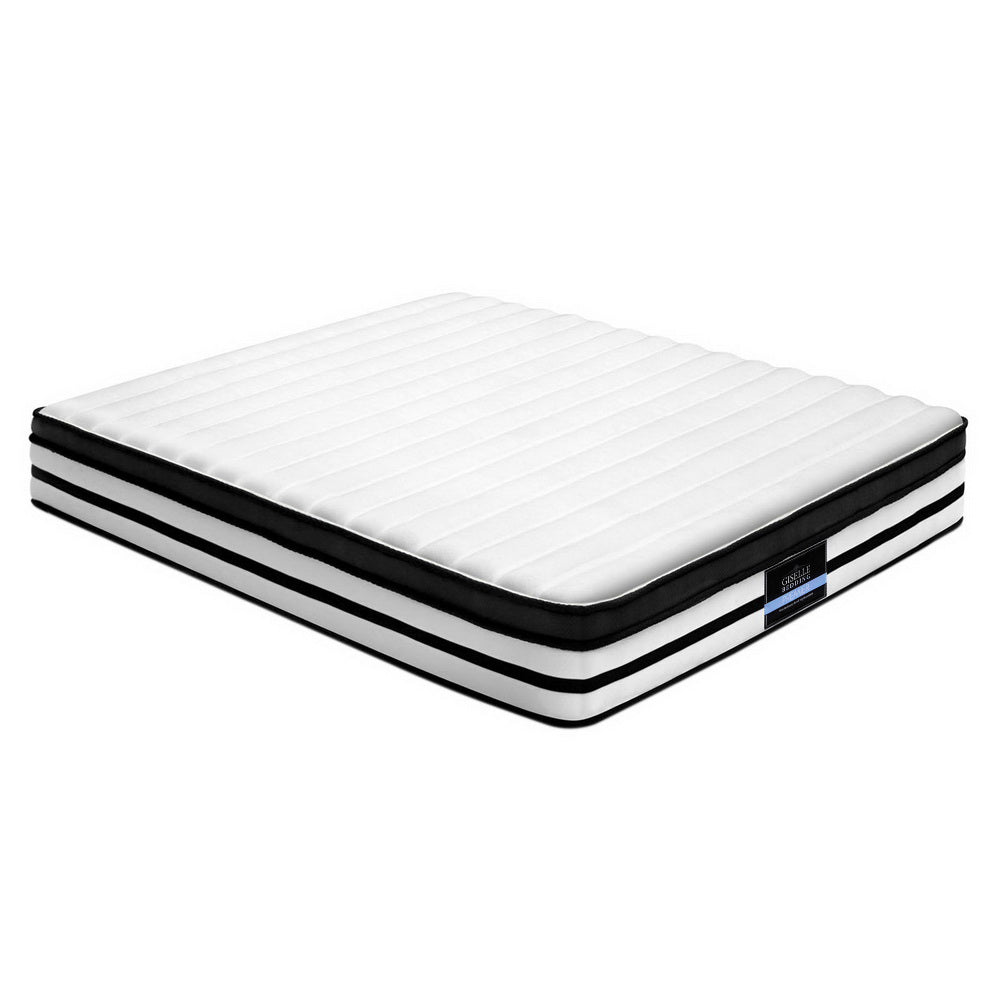 Bailey 27cm Thick Euro Top Pocket Spring Mattress - Queen