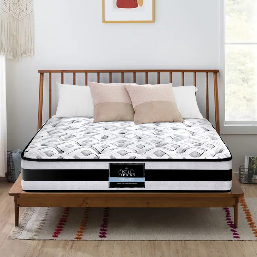 Kent 24cm Thick Tight Top Pocket Spring Mattress - Double