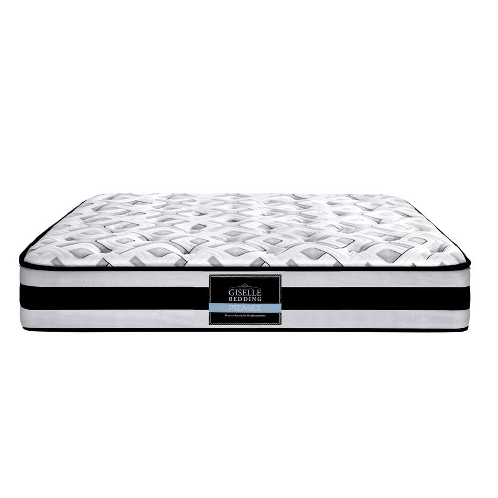 Kent 24cm Thick Tight Top Pocket Spring Mattress - Queen