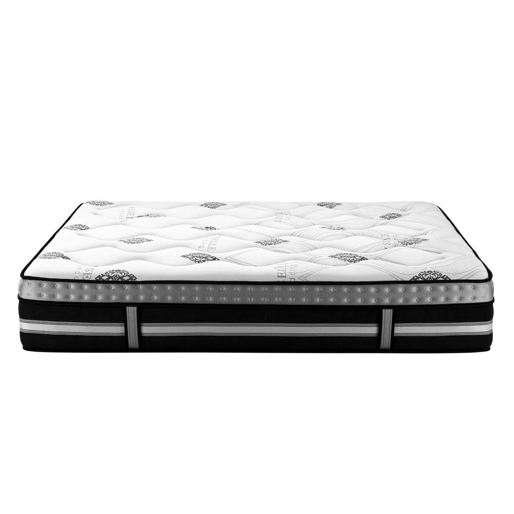 Jean 35cm Thick Galaxy Euro Top Cool Gel Pocket Spring Mattress - Queen