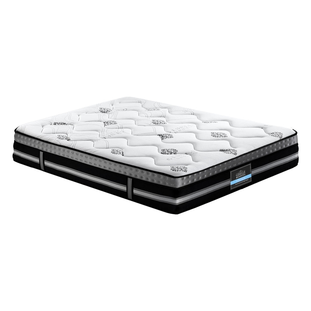 Jean 35cm Thick Galaxy Euro Top Cool Gel Pocket Spring Mattress - Queen