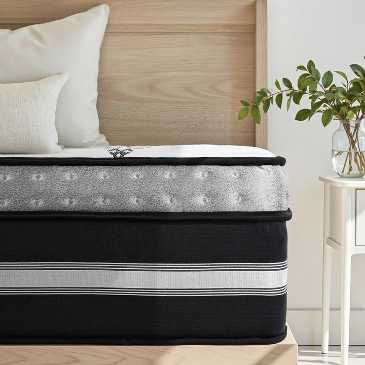 Jean 35cm Thick Galaxy Euro Top Cool Gel Pocket Spring Mattress - Queen