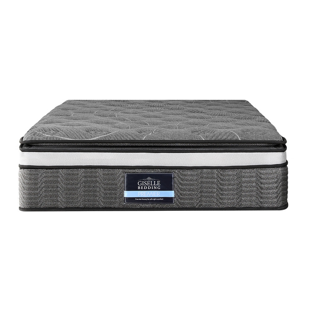 Homer 34cm Mattress Pocket Mini Spring 9-Zone Bed - Double