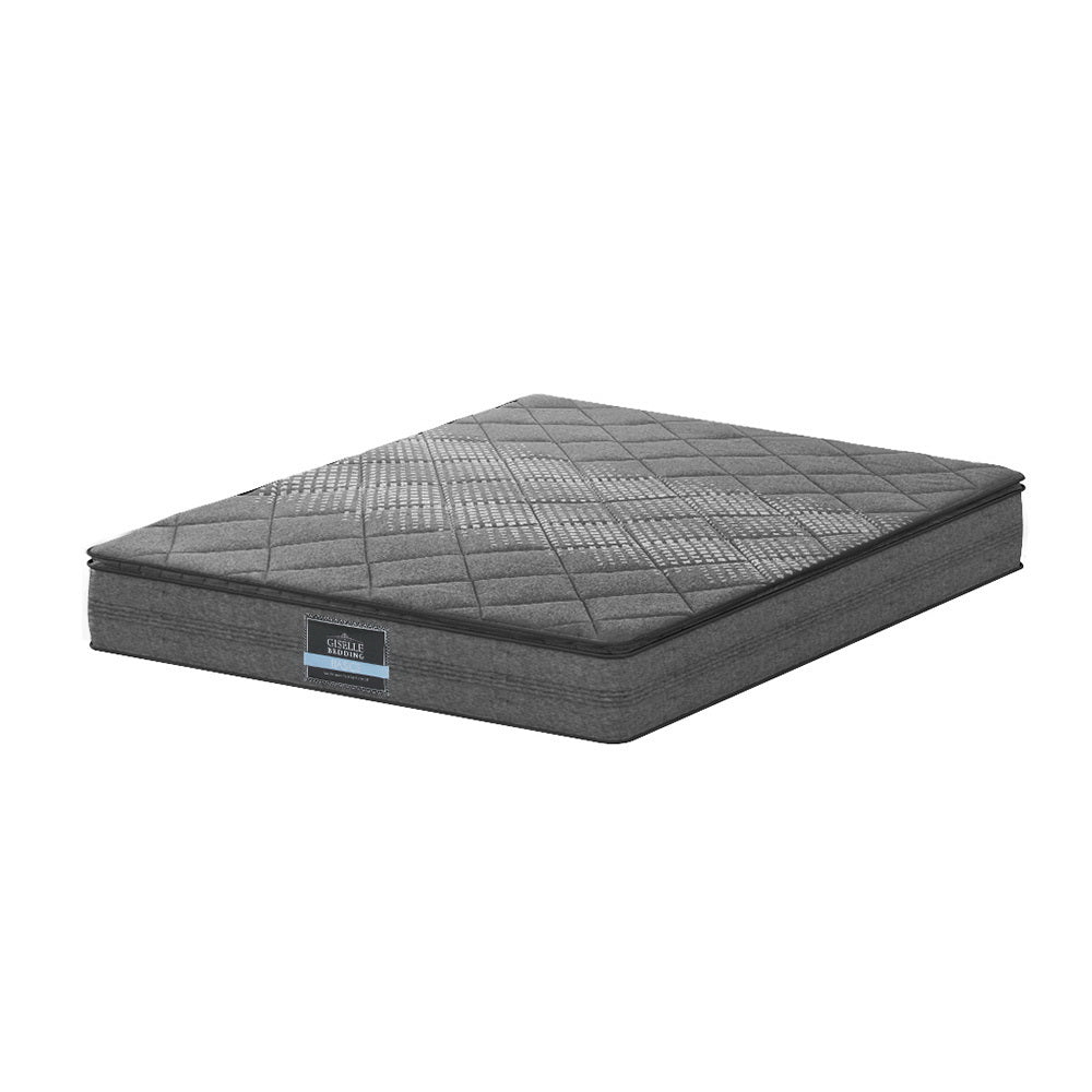 Eden 18cm Pillow Top Bonnell Spring Mattress Medium Firm Foam - Double