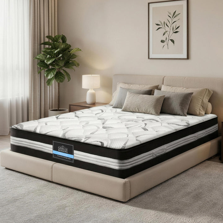 Messina 30cm Thick Euro Top Pocket Spring Mattress - Double