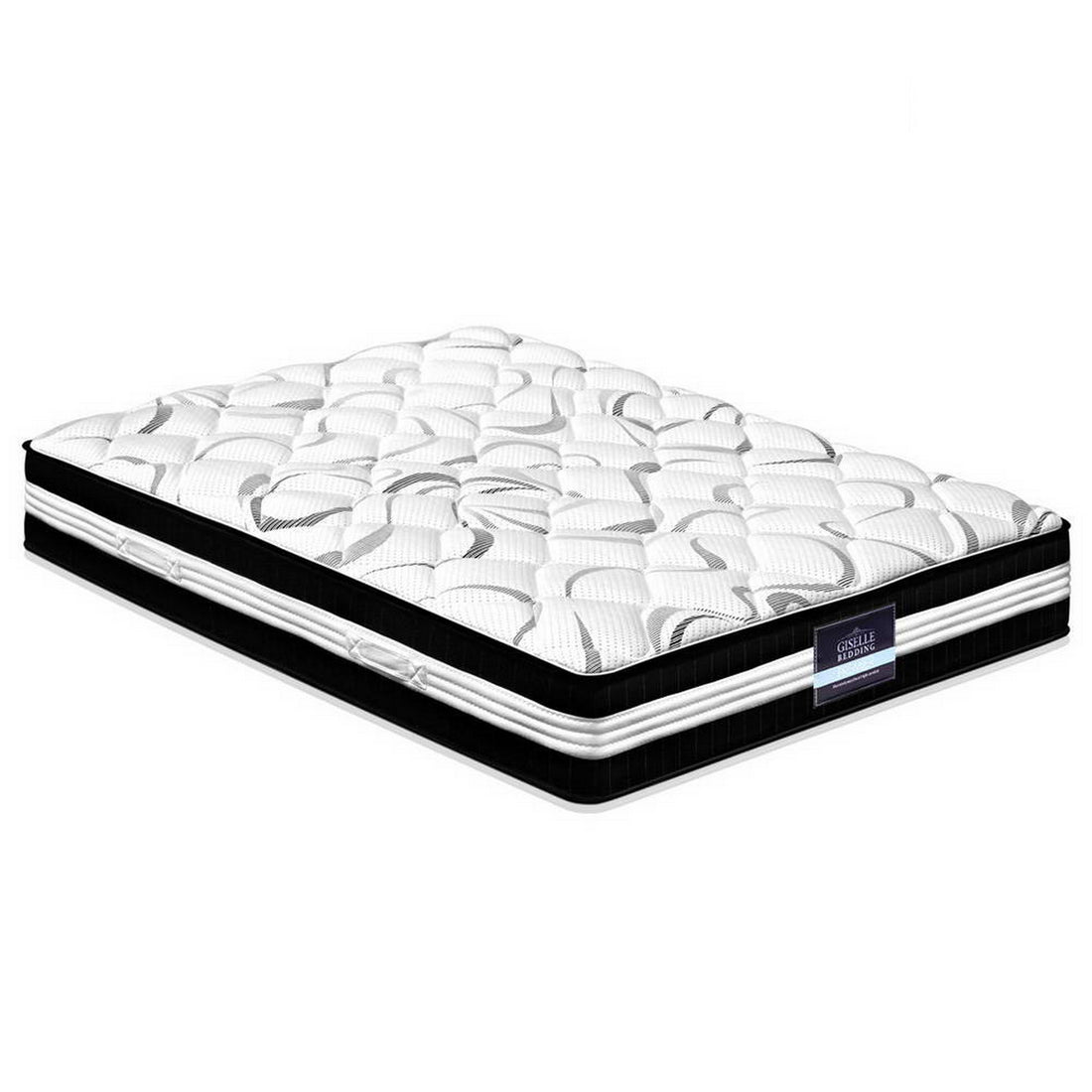 Messina 30cm Thick Euro Top Pocket Spring Mattress - Double