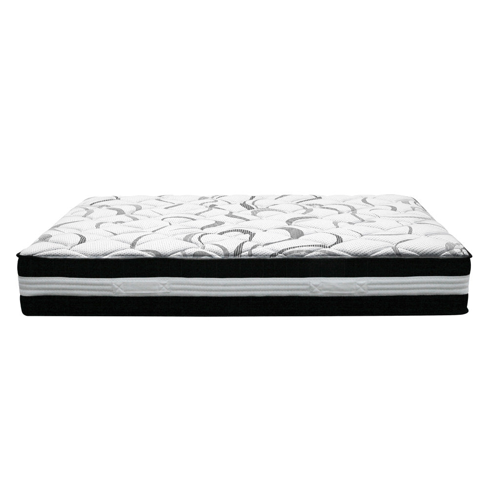 Messina 30cm Thick Euro Top Pocket Spring Mattress - Single