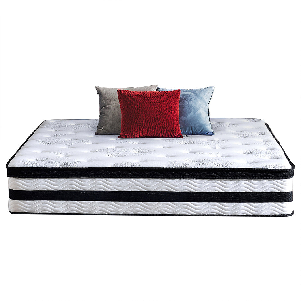 Ysla 35cm Thick Euro Top Egg Crate Foam Mattress - Queen