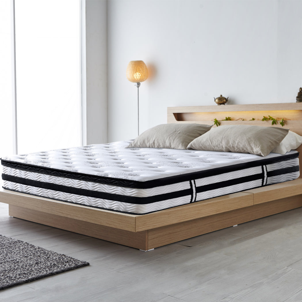 Ysla 35cm Thick Euro Top Egg Crate Foam Mattress - Queen