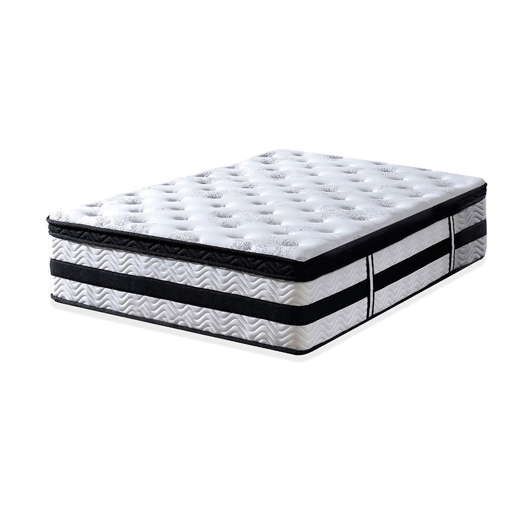 Ysla 35cm Thick Euro Top Egg Crate Foam Mattress - Queen