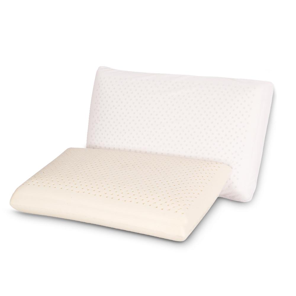 Set of 2 Natural Latex Pillow Classic