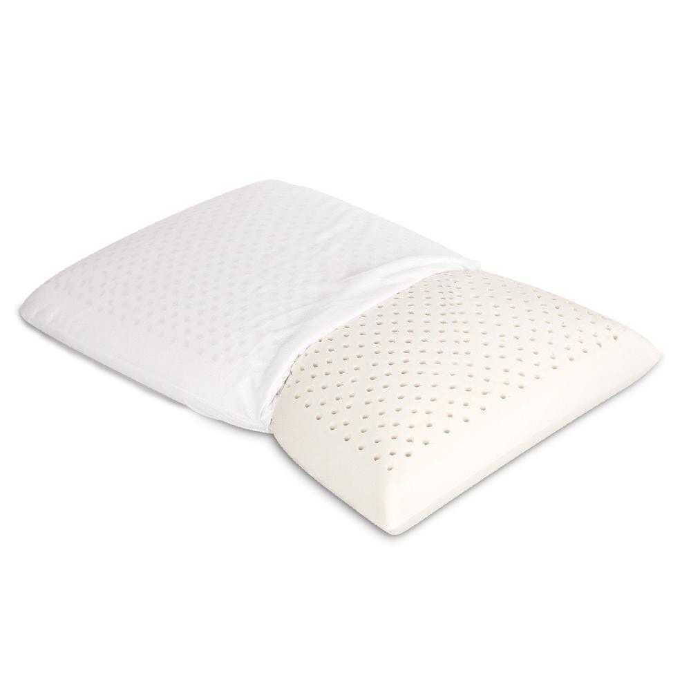 Set of 2 Natural Latex Pillow Classic