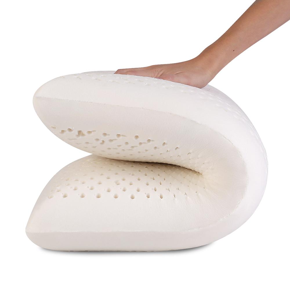 Set of 2 Natural Latex Pillow Classic