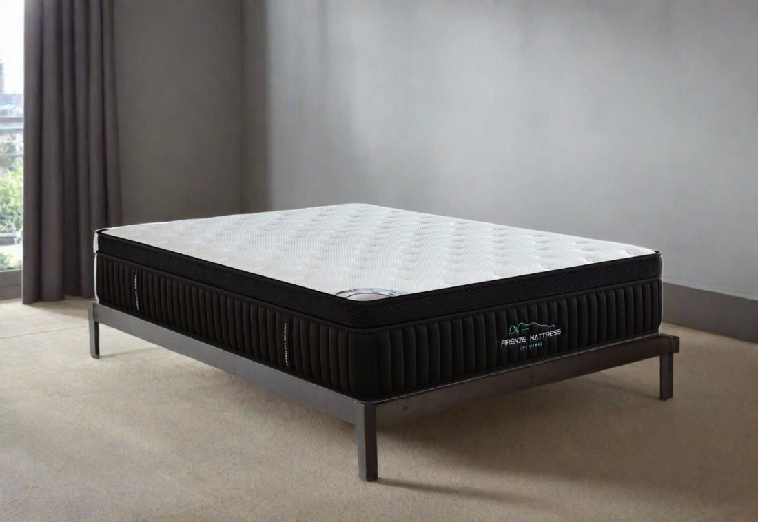 Elias 34cm Firm Euro Top Natural Latex Mattress - Queen