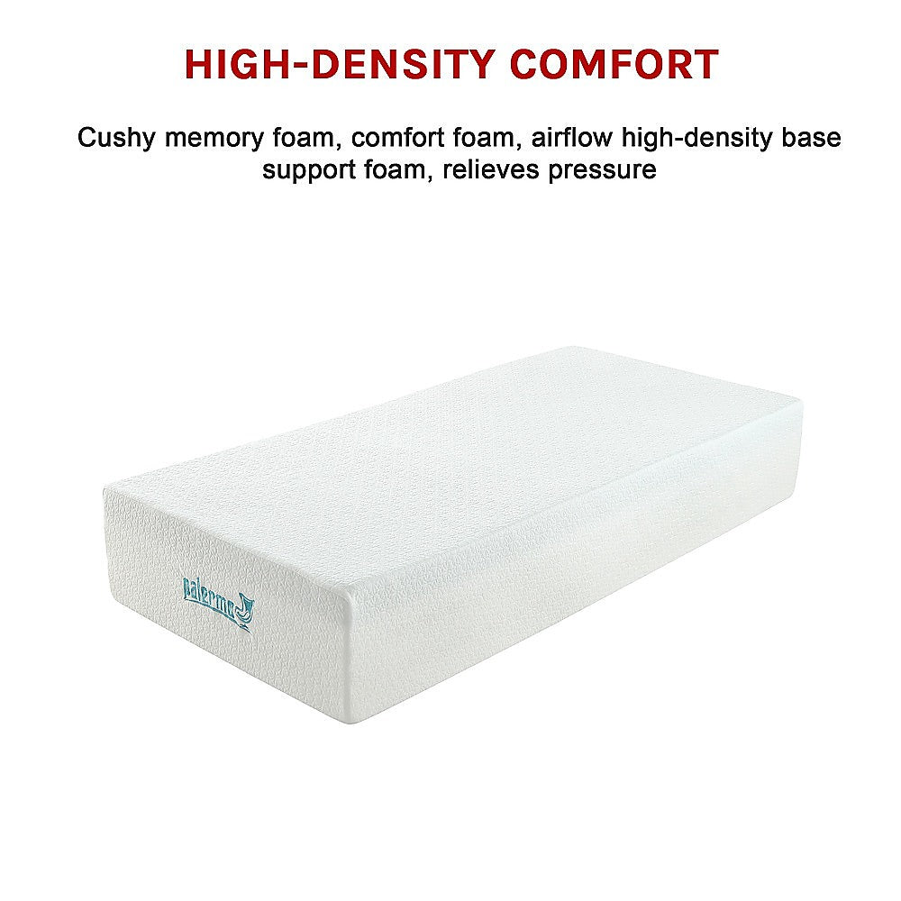 Kairos 30cm Mattress Memory Foam Green Tea Infused - Single
