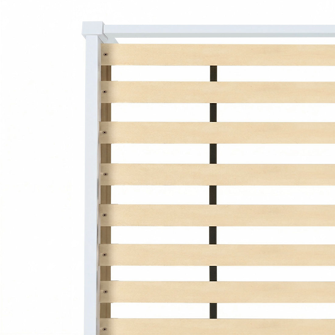Comforstation Jade King Single Bed Frame - White Pine Wood
