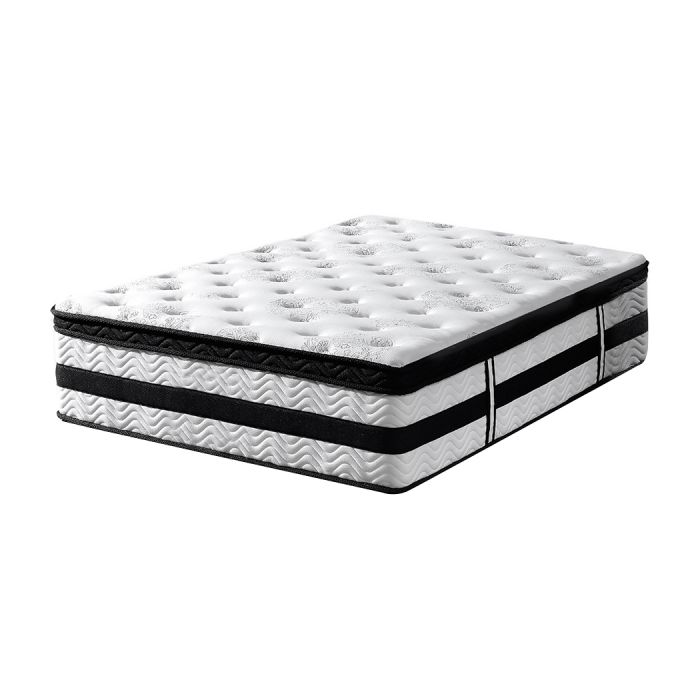 Ysla 35cm Thick Euro Top Egg Crate Foam Mattress - Double