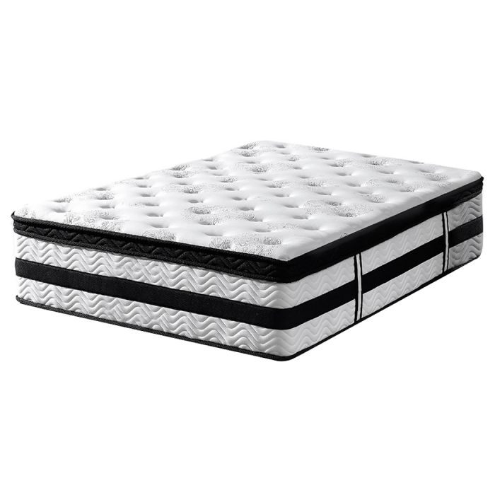 Ysla 35cm Thick Euro Top Egg Crate Foam Mattress - King