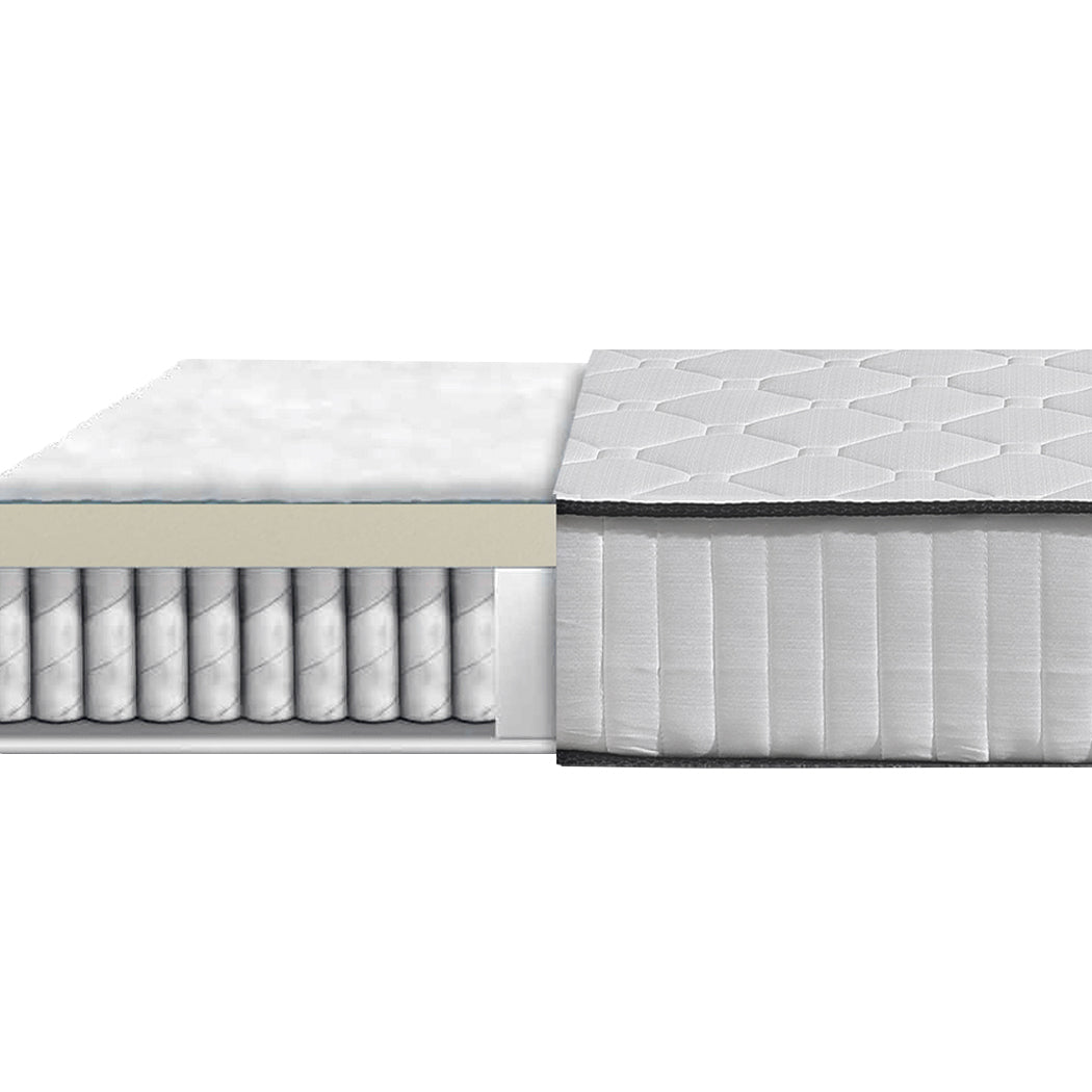 Darien 20cm 5-Zoned Pocket Spring Mattress - Super King